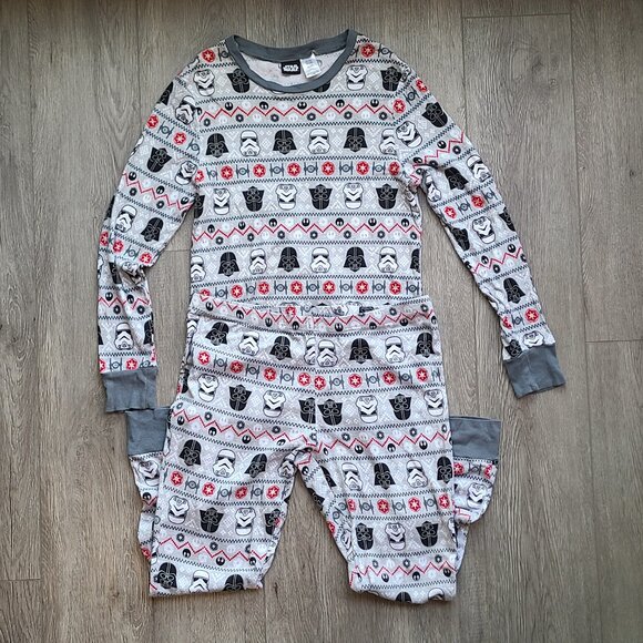Star Wars Empire Storm Troopers / Darth Vader 2 piece pajama set, size Youth XL - Picture 3 of 8